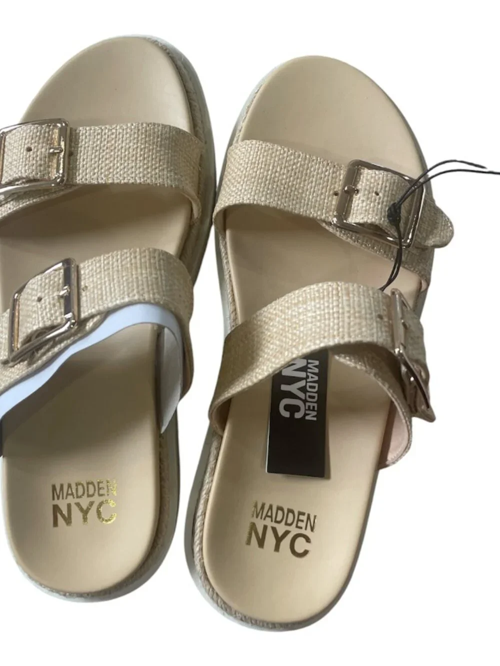 Women's Pltfrm Sandle, Madden NYC, 11,Tan, NWT